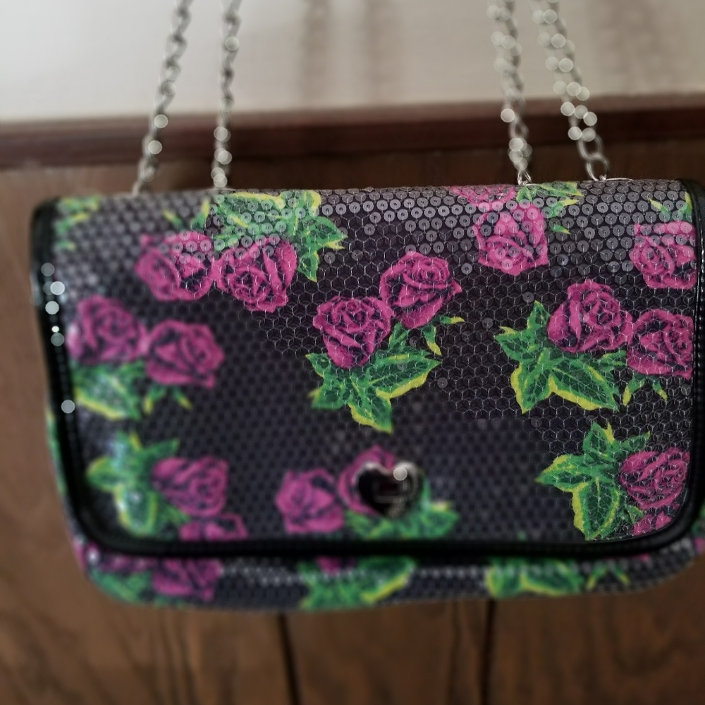 Beverly Johnson Sequined Bag - image 2